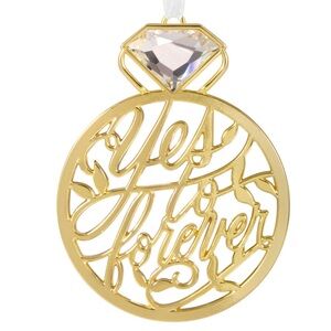 Hallmark Our Engagement 2024 Metal Ornament Brand New